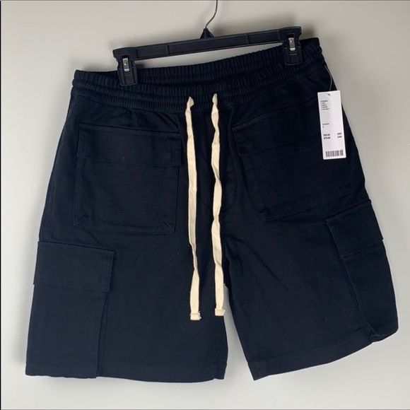 Urban Outfitters Shorts | Urban Outfitters Standard Cloth Black Cargo